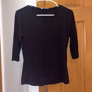 MaxMara like new Black womens rayon long sleeve
